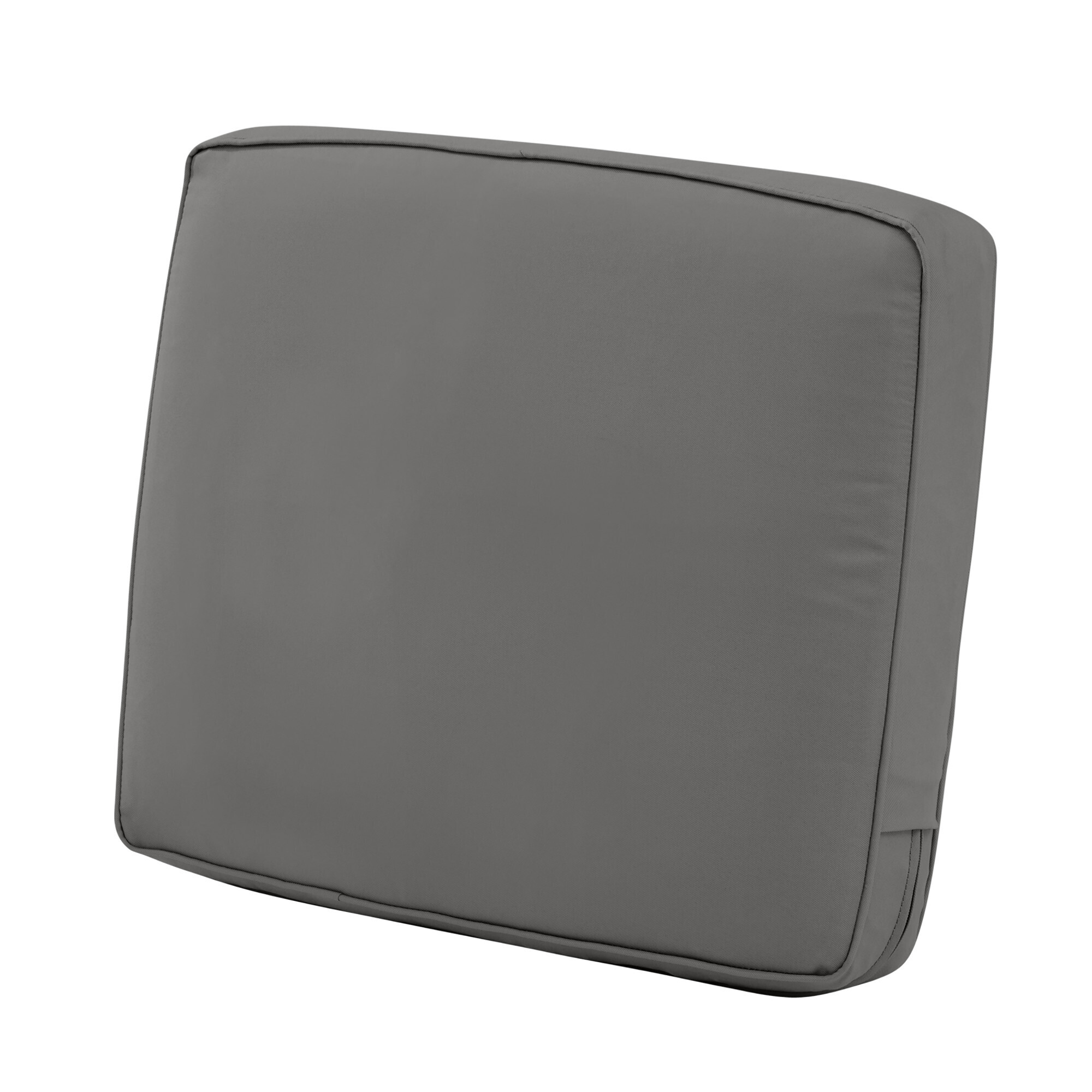 Classic Accessories Montlake Outdoor Lounge Back Cushion — 25in. x 25in. x 4in., Light Charcoal, Model# 62-028-LCHARC-EC